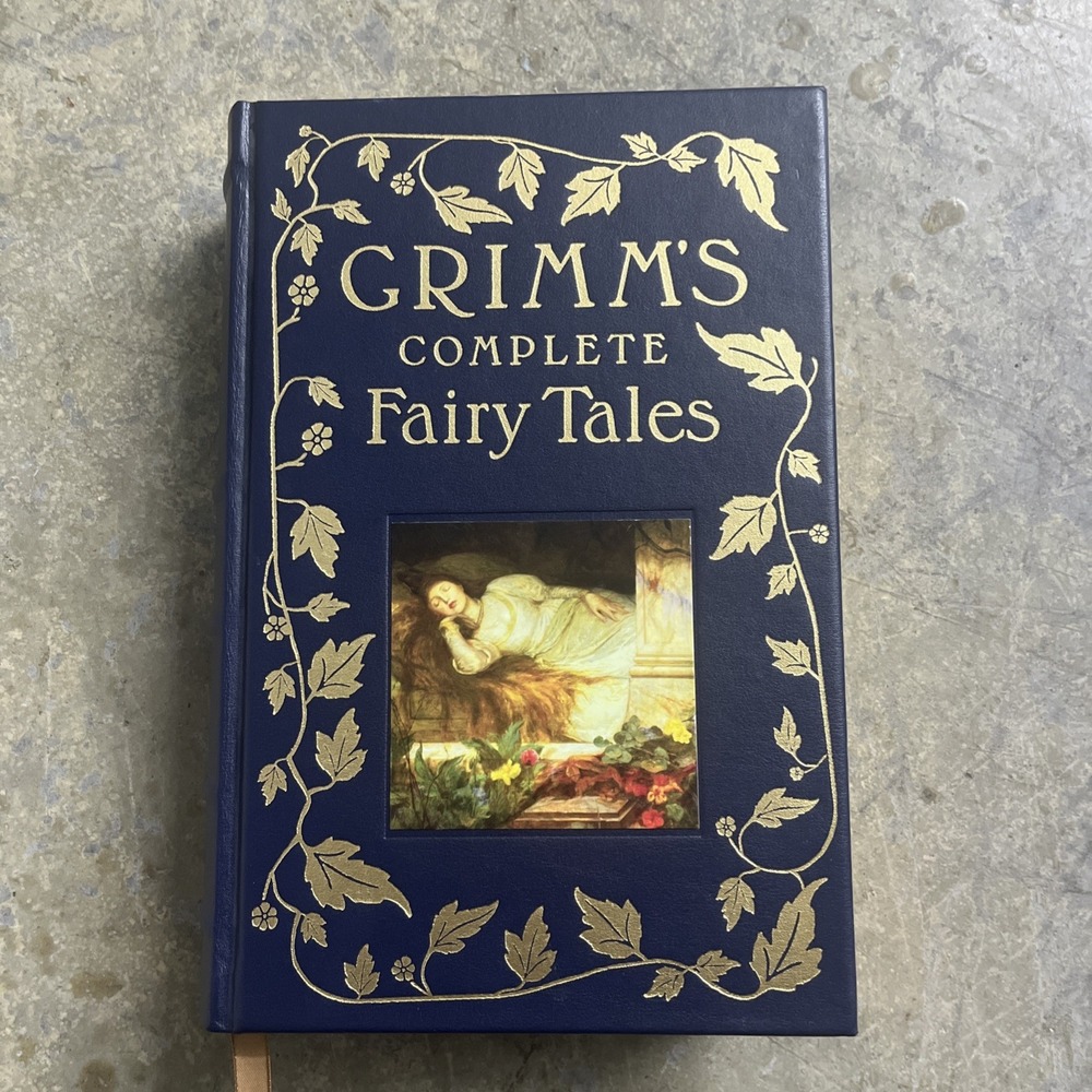 Complete Fairy Tales Decorative Navy Coffee Table Book